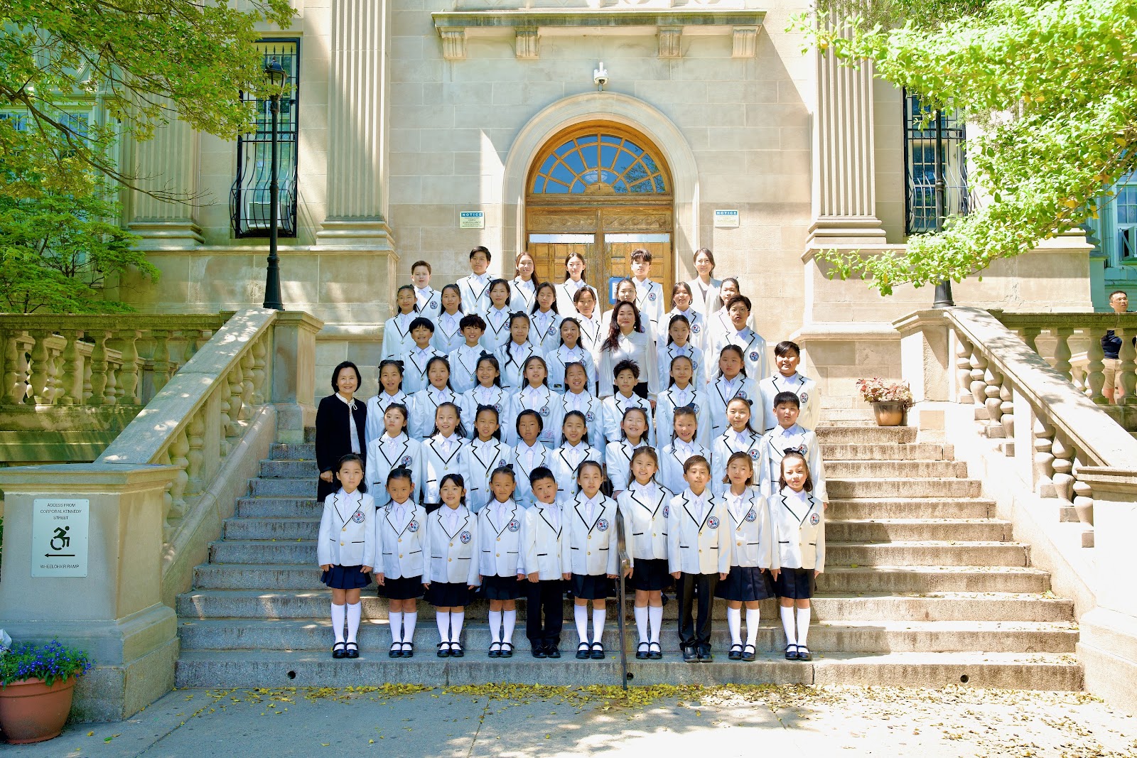 Korean American Youth Choir of New York ensemble photo