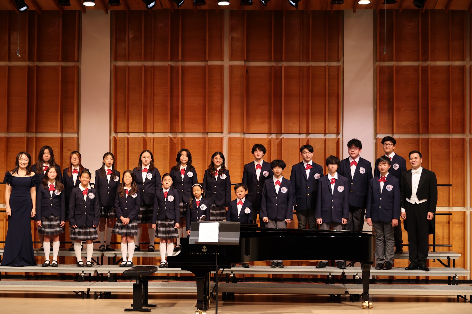 New York Korean American Student Choir ensemble photo
