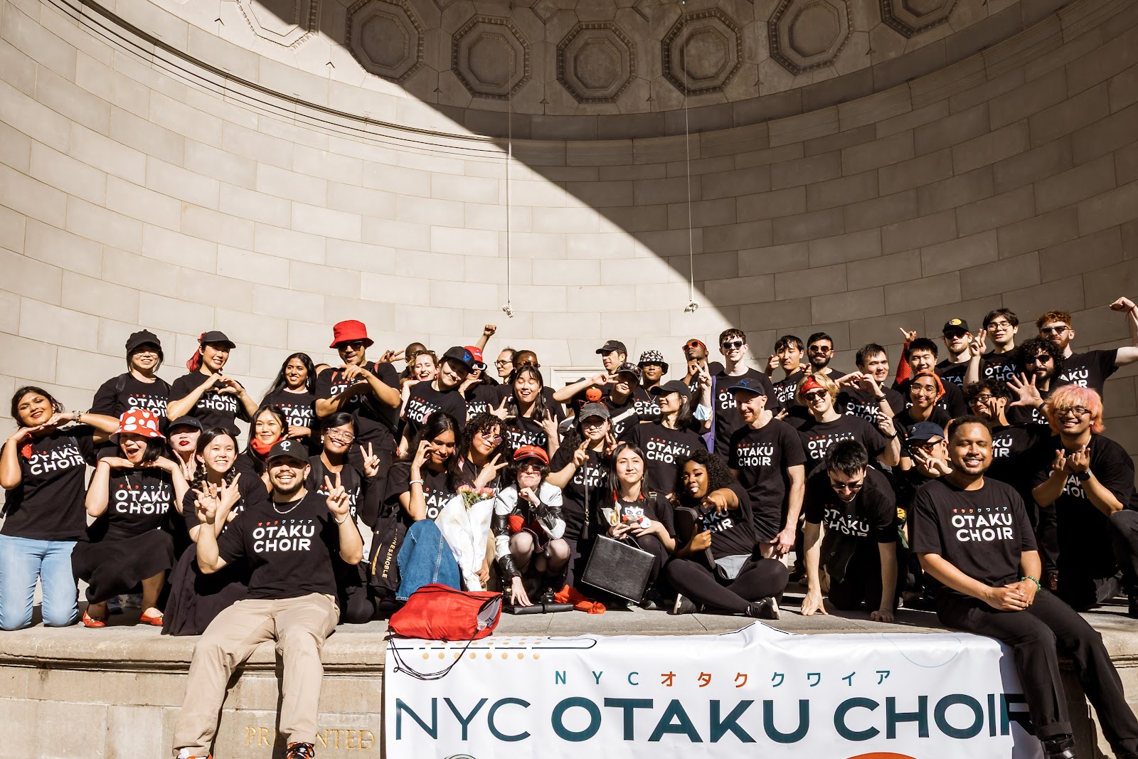 NYC Otaku Choir ensemble photo