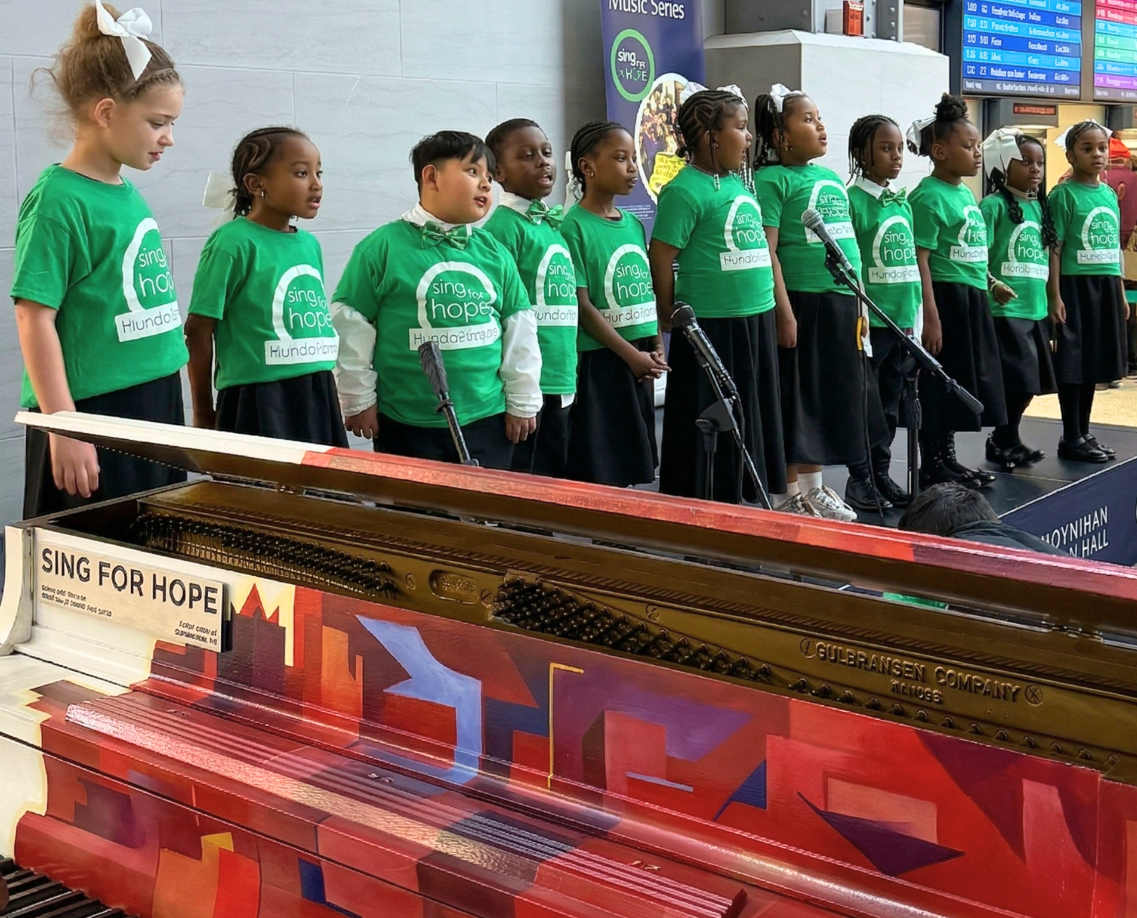 Choir Fest performance moment