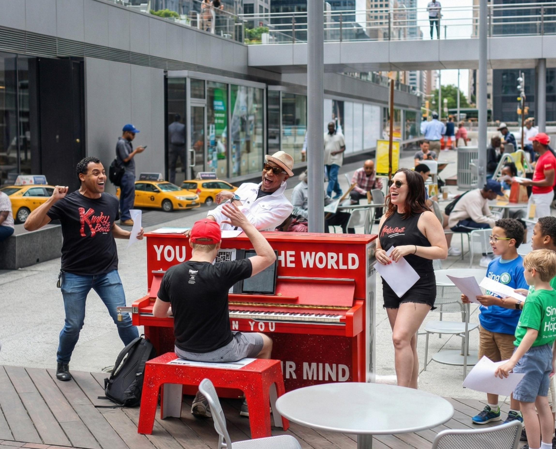 NYC SINGS singalong moment